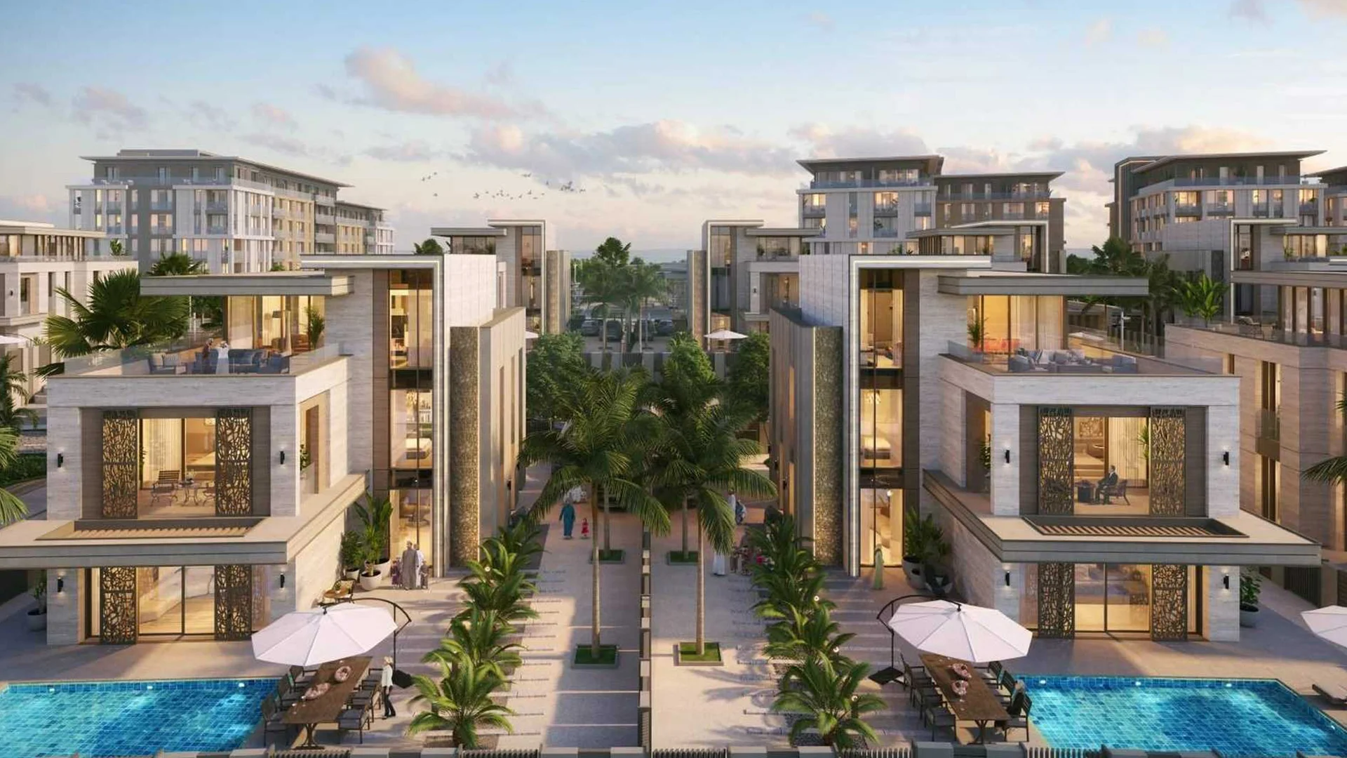 Sarooj Oasis Sultan Haitham City wadi-view villas apartments